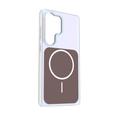 Etteri Hidden Pearl case for Samsung Galaxy S25 Ultra brown