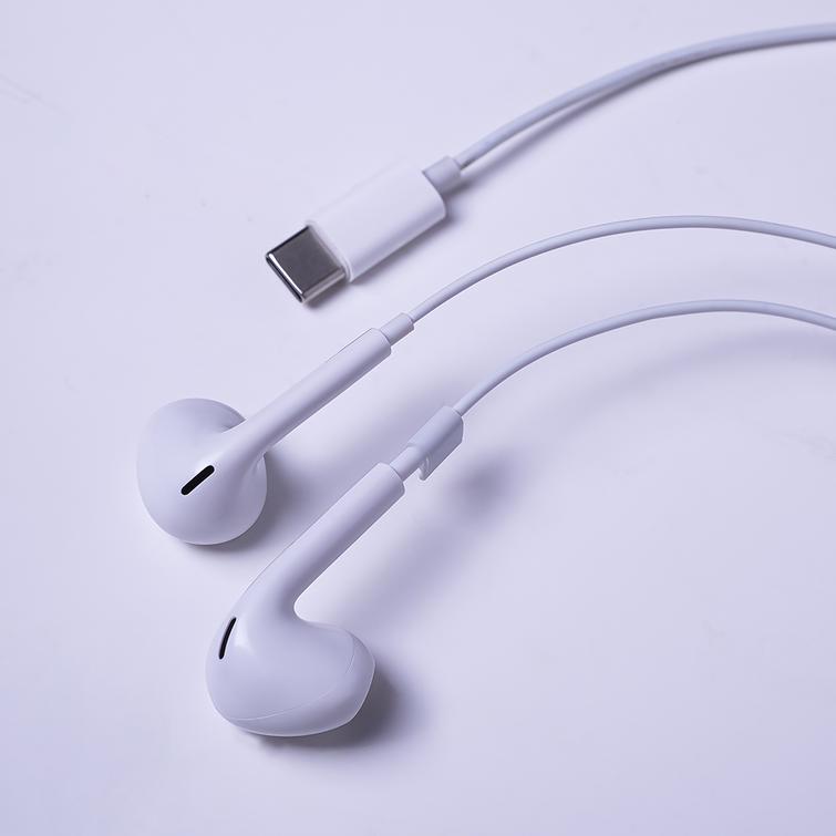 Maxlife langalliset kuulokkeet MXEP-04 USB-C valkoinen