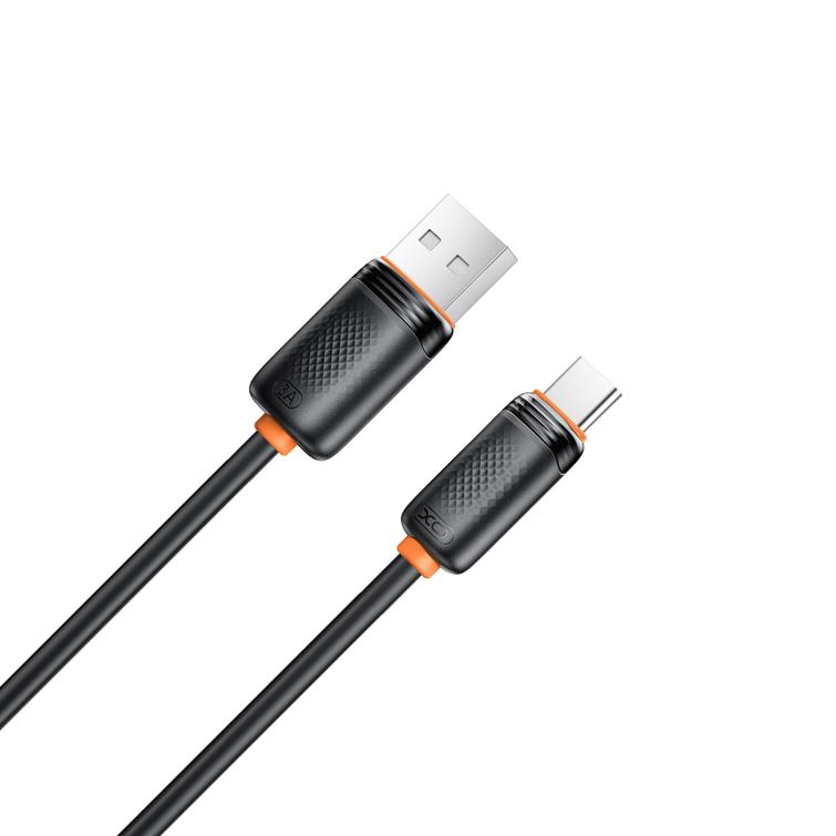 XO-kaapeli NB302 USB - USB-C 1,0m 3A musta