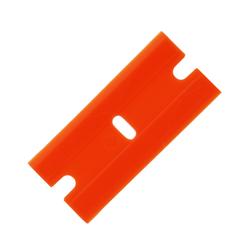 Plastic blade for scrapers / knives