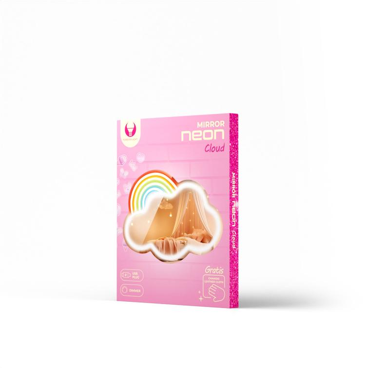 Neonpeili LED-pilvi moniv&auml;rinen FMNE05 Forever Light