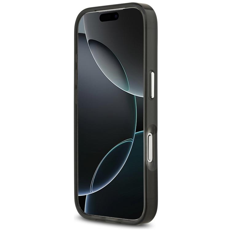 Karl Lagerfeld -kotelo iPhone 17 Pro 6,3" IML Aquarelle Karl & Logo MagSafe musta