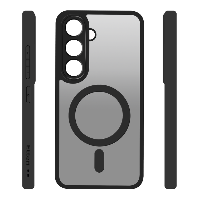 Etteri Matt Mag kotelo Samsung Galaxy A55 5G mustalle