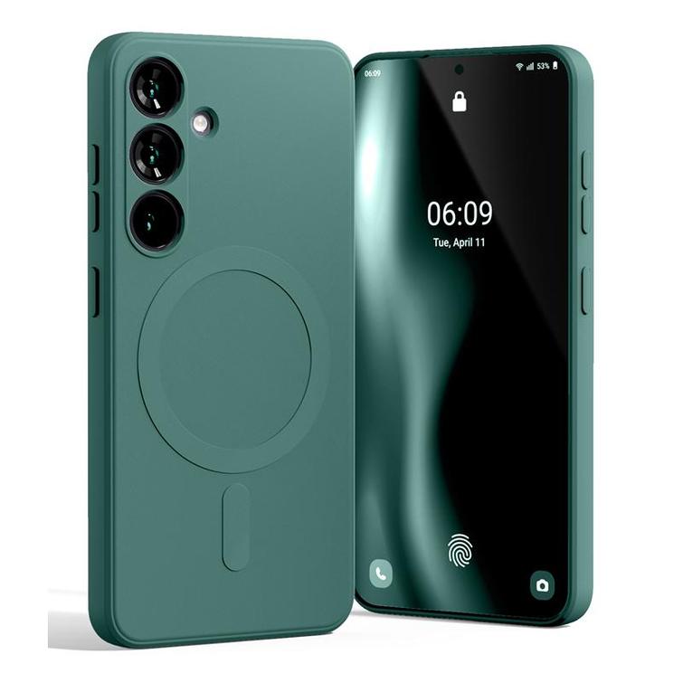 Mercury Semi-Silicon Magsafe Samsung Galaxy A37 GREEN