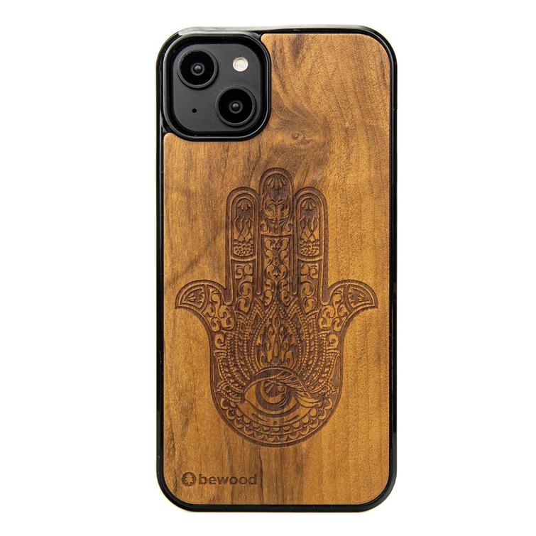 Bewood-suojakuori iPhone 15 Plus 6,7":lle Hamsa Imbuia