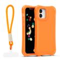 Safepop case with strap for iPhone 12 / 12 Pro 6,1" orange