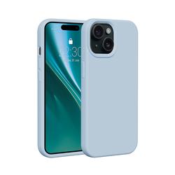 Etteri-silikonikotelo iPhone 15 6,1" -mallille, vaaleansininen
