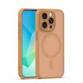 Mag Matt case for iPhone 14 Pro 6,1" brown camera protection