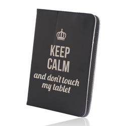 Yleiskäyttöinen Keep Calm -suojakotelo tabletille 9–11 tuumaa (P 27 x L 20 cm)