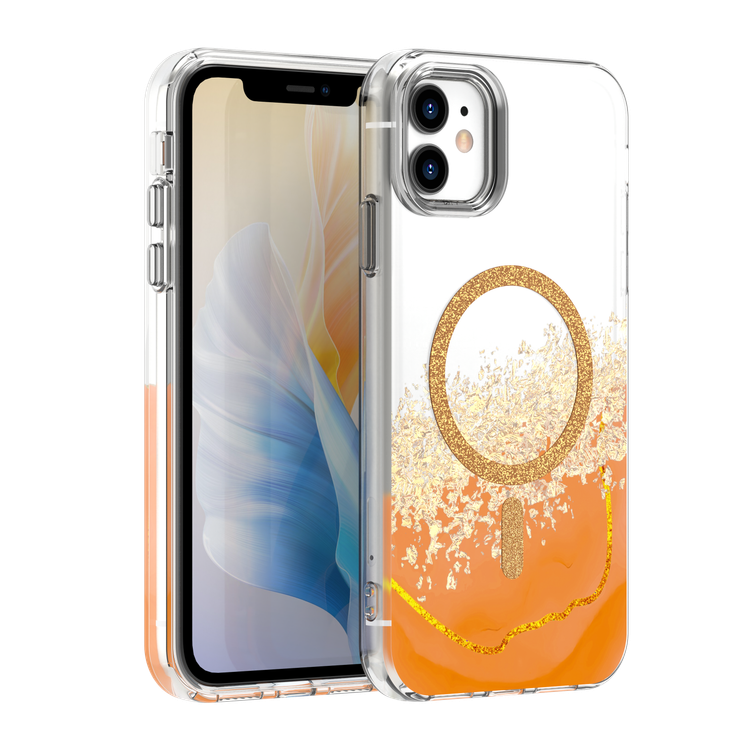 Epoxy Mag case for iPhone 11 orange