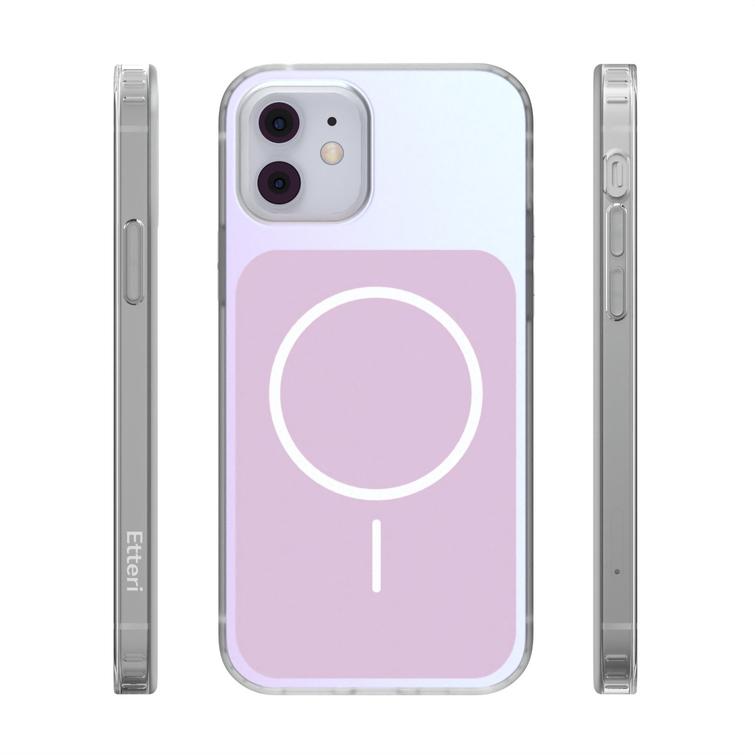 Etteri Hidden Pearl case for iPhone 12 / 12 Pro 6,1'' pink
