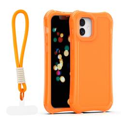 Safepop case with strap for iPhone 12 / 12 Pro 6,1" orange