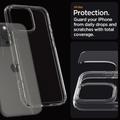 Spigen Ultra Hybrid -suojakuori iPhone 16 Pro Max 6,9":lle, kristallinkirkas