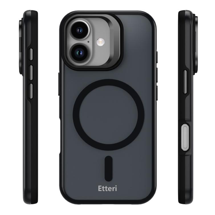 Etteri Morning Fog suojakuori iPhone 17:lle 6,3" musta