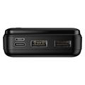 Maxlife varavirtal&auml;hde MXPB-01 20000 mAh musta