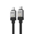 Baseus CoolPlay USB-C - Lightning-kaapeli 1m 20W musta