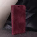 Smart Suede case for iPhone 11 maroon
