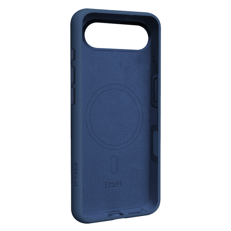 Etteri Silicone Mag kotelo iPhone 17 Airille tummansininen