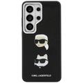 Karl Lagerfeld case Saffiano Double Heads Metal for Samsung Galaxy S26 Ultra black