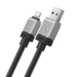 Baseus CoolPlay USB-Lightning-kaapeli 2m 2,4A musta