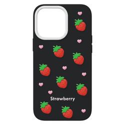 Strawberry case for iPhone 11 black