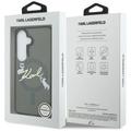 Karl Lagerfeld case IML KC Script MagSafe for Samsung Galaxy S26 black