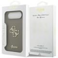 Guess Silicone Big 4G Script -suojakuori iPhone Airille, ruskea