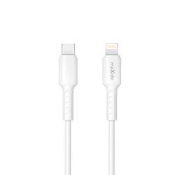 Maxlife MXUC-13 kaapeli USB-C - Lightning 1,0 m 27W valkoinen
