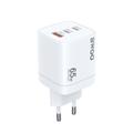 BWOO CDA147PD wall charger 65W 2x USB-C port + USB-A white