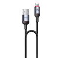 YESIDO CABLE CA129L 12W TYPE-C/LIGHTNING 1,2M 2A BLACK