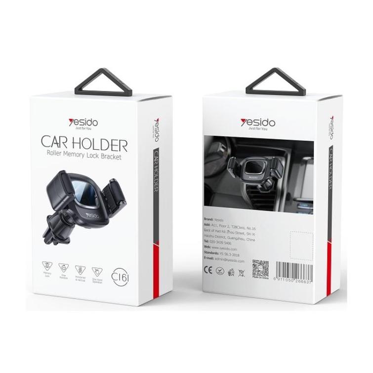 YESIDO CAR HOLDER C161 FOR VENT BLACK