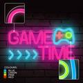 Forever Light Neon PLEXI LED GAME TIME multicolor FPNE34
