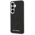 Karl Lagerfeld case Embossed Ring Initials MagSafe for Samsung Galaxy S26 black