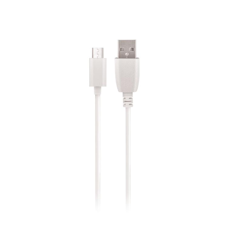 Maxlife MXTC-01 laturi 1x USB 1A valkoinen + microUSB-kaapeli