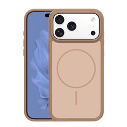 Frame Thin Mag -suojakuori iPhone 17 Pro 6,3":lle, ruskea