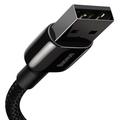 Baseus-kaapeli Volframi USB - Lightning 2,0m 2,4A musta