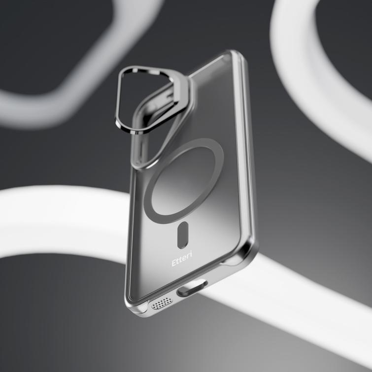 Etteri Morning Fog suojakuori Samsung S25:lle musta