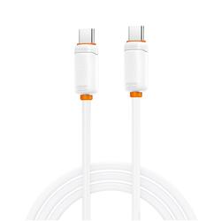 XO kaapeli NB-Q302B PD USB-C - USB-C 1,0m 60W Valkoinen