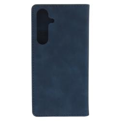 Smart Suede case for Samsung Galaxy S25 Plus navy blue