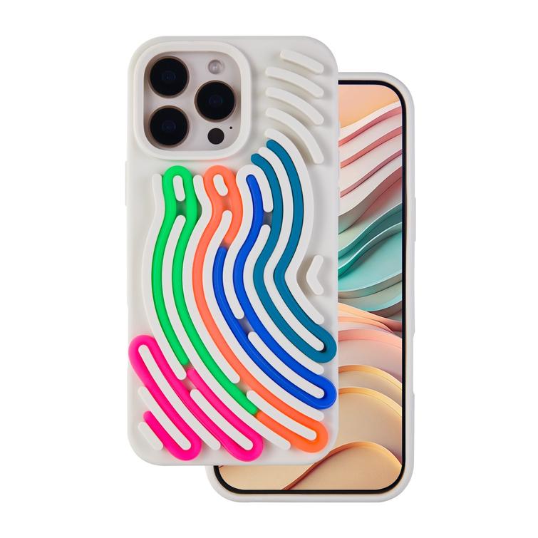 DIY Snake case for iPhone 16 Pro 6,3" beige