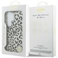 Guess case IML Leopard Print Triangle MagSafe for Samsung Galaxy S26 Ultra black