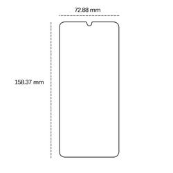Karkaistu lasi 2,5D Samsung Galaxy A26 5G:lle