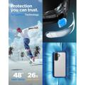 Spigen Ultra Hybrid case for Samsung Galaxy A57 5G space clear