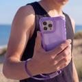 Safepop case with strap for iPhone 17 Pro 6,3" purple