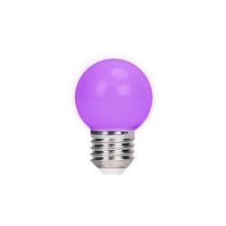 Forever Light LED Bulb E27 G45 2W 230v purple 5pcs