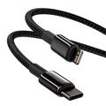 Baseus-kaapeli Tungsten PD USB-C - Lightning 1,0 m musta 20W