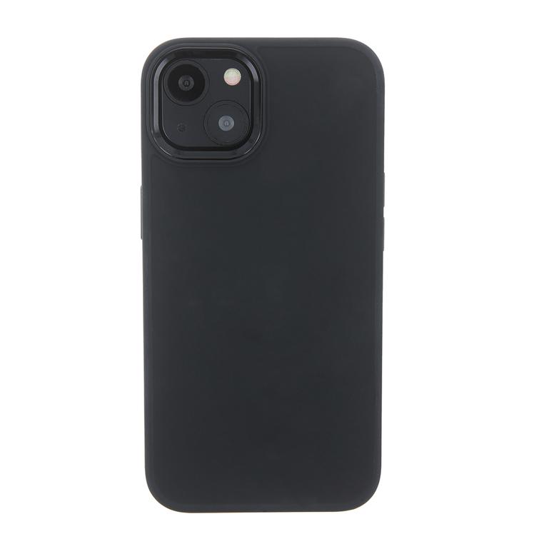 Satiinikuori iPhone 15 Plus 6,7":lle, musta