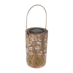 Forever Light aurinkoenergialla toimiva LED-lamppu marokkolaisilla lehdill&auml; SUNARI FLS-210