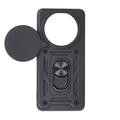 Defender Slide -suojakuori Xiaomi Redmi Note 14 Pro Plus 5G:lle (maailmanlaajuinen), musta