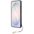 Guess case 4G Classic Logo Charm MagSafe for Samsung Galaxy S26 Ultra brown
